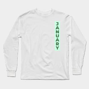 January aero Long Sleeve T-Shirt